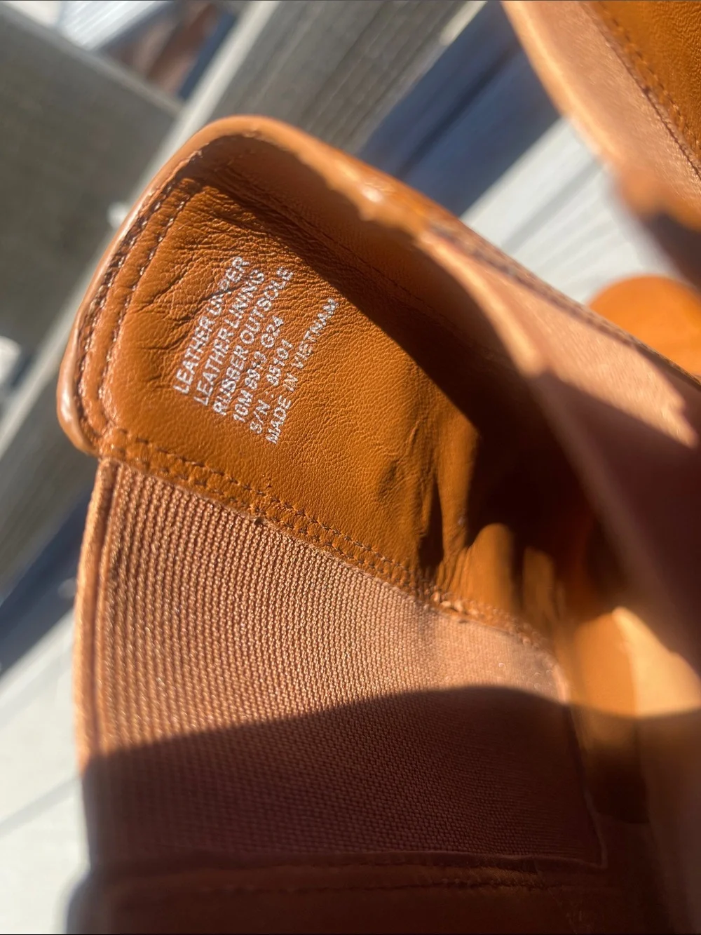 Tory Burch Tan Leather lug sole  Boots - Classic Pull-On Style. Size 10